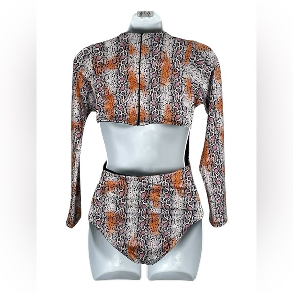 FREE PEOPLE ~ Boamar Fill Sun Snake Swimsuit NWT Medium‎ - Picture 4 of 12